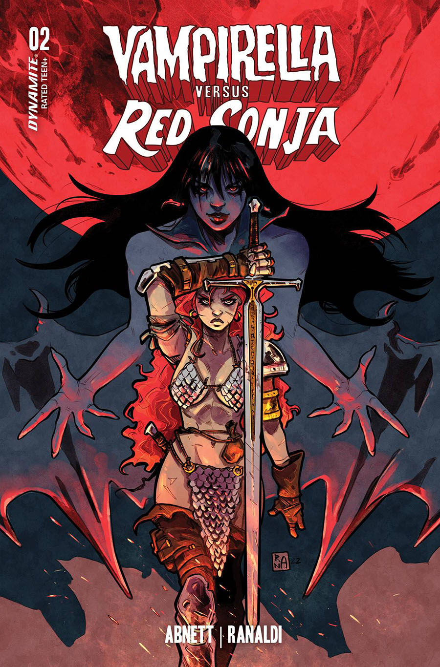 Vampirella vs Red Sonja #2 Cover M Variant Alessandro Ranaldi Cover