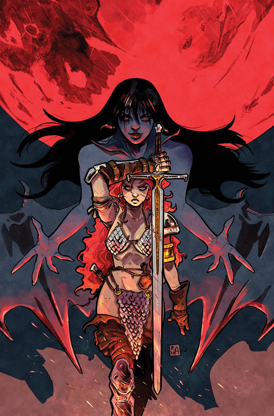 Vampirella vs Red Sonja #2 Cover U Incentive Alessandro Ranaldi Virgin Cover