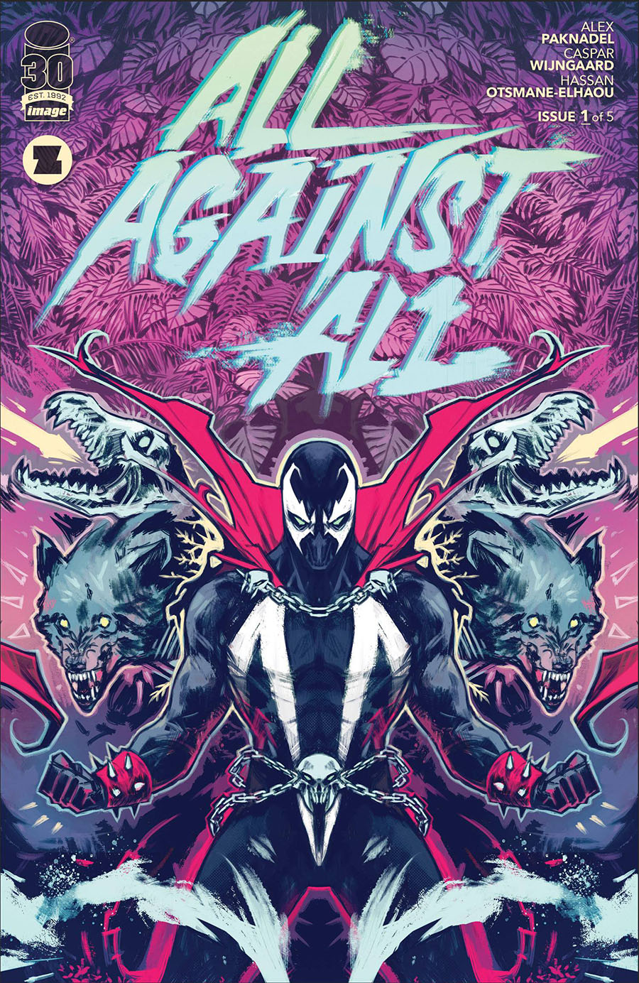 All Against All #1 Cover E Variant Caspar Wijngaard Spawn Cover (Limit 1 Per Customer)