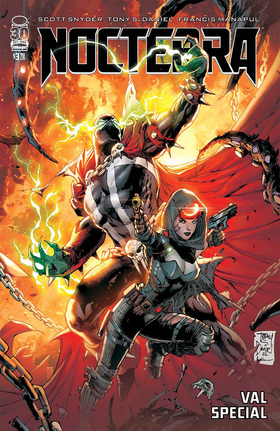Nocterra Special Val #1 (One Shot) Cover H Variant Tony S Daniel Spawn Cover (Limit 1 Per Customer)