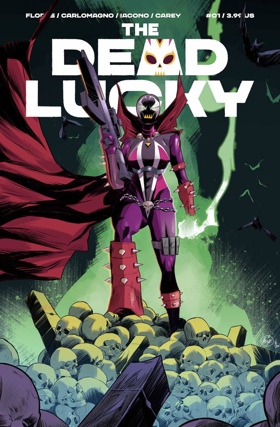 Dead Lucky #5 Cover C Variant Spawn Cover
