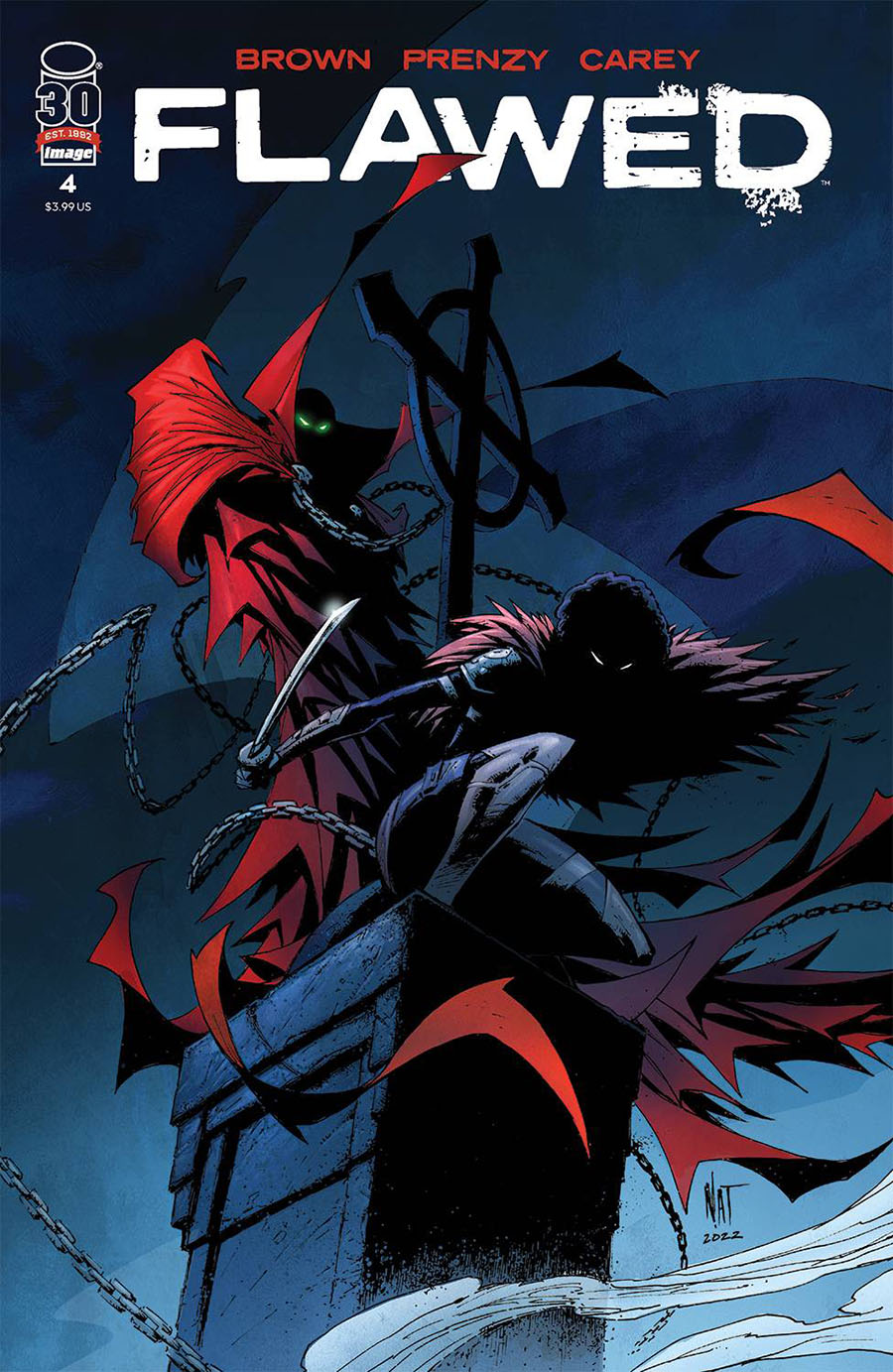 Flawed #4 Cover B Variant Spawn Cover