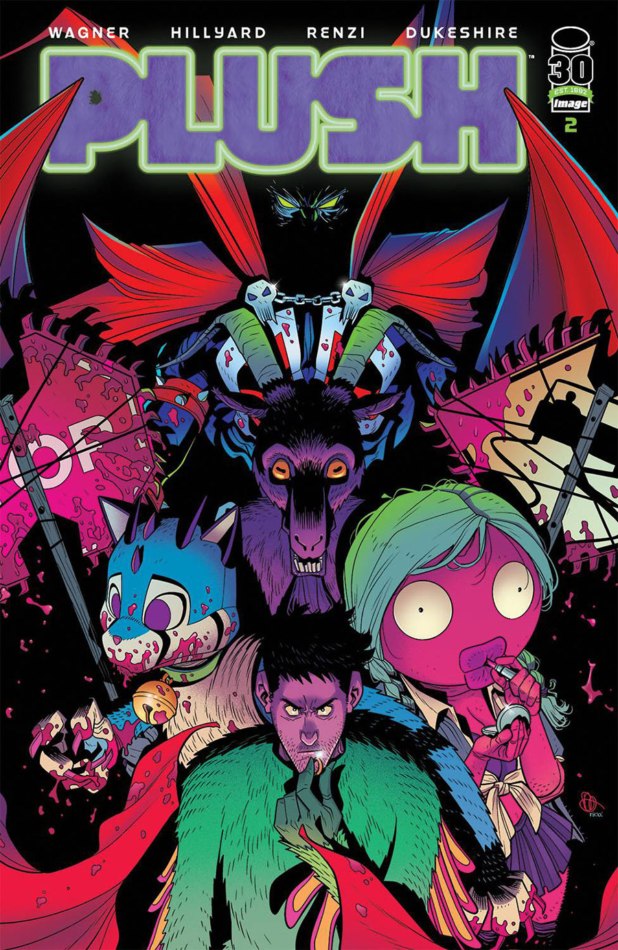 Plush #2 Cover D Variant Daniel Hillyard Spawn Cover