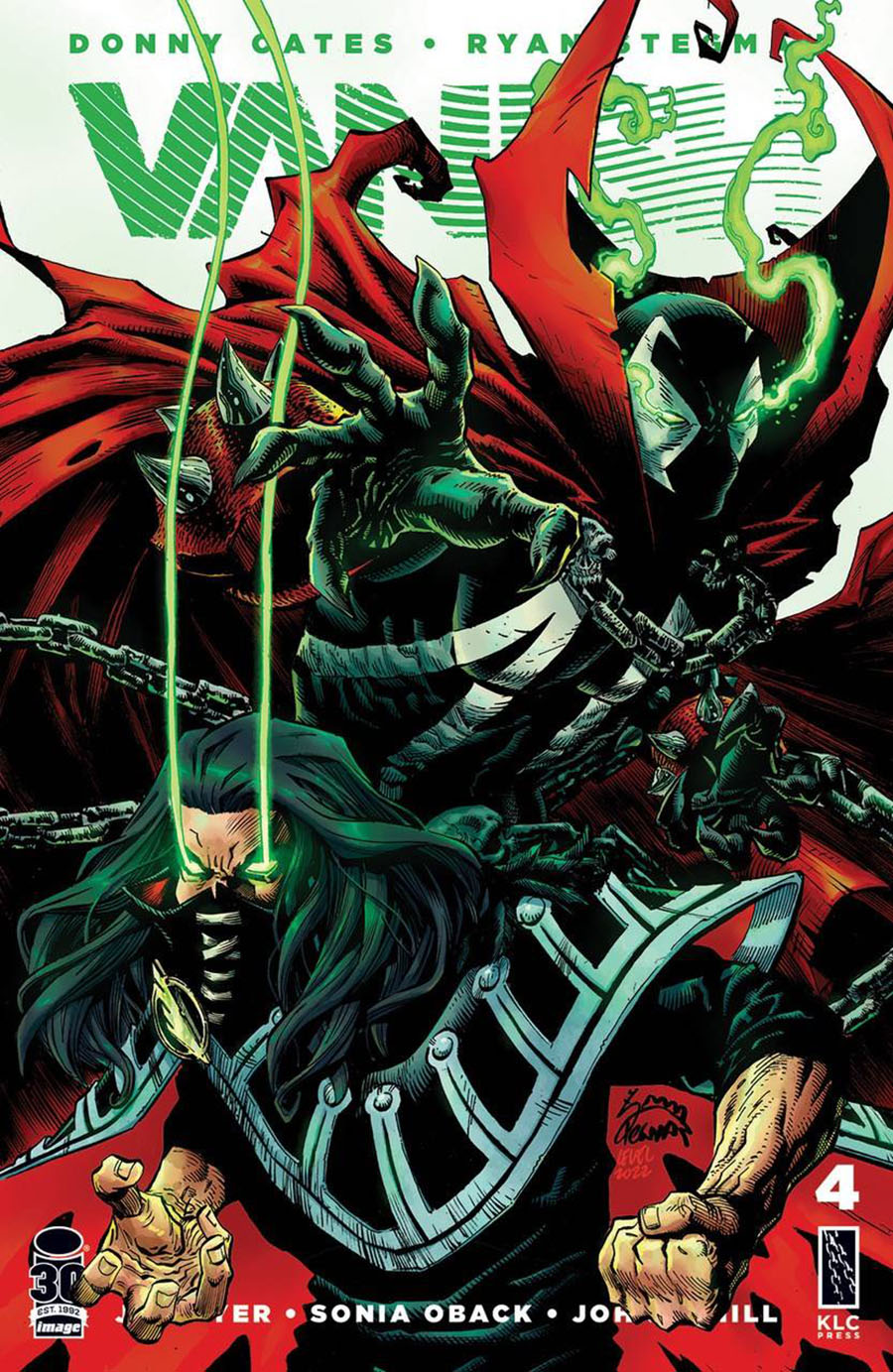 Vanish #4 Cover K Variant Ryan Stegman Spawn Cover