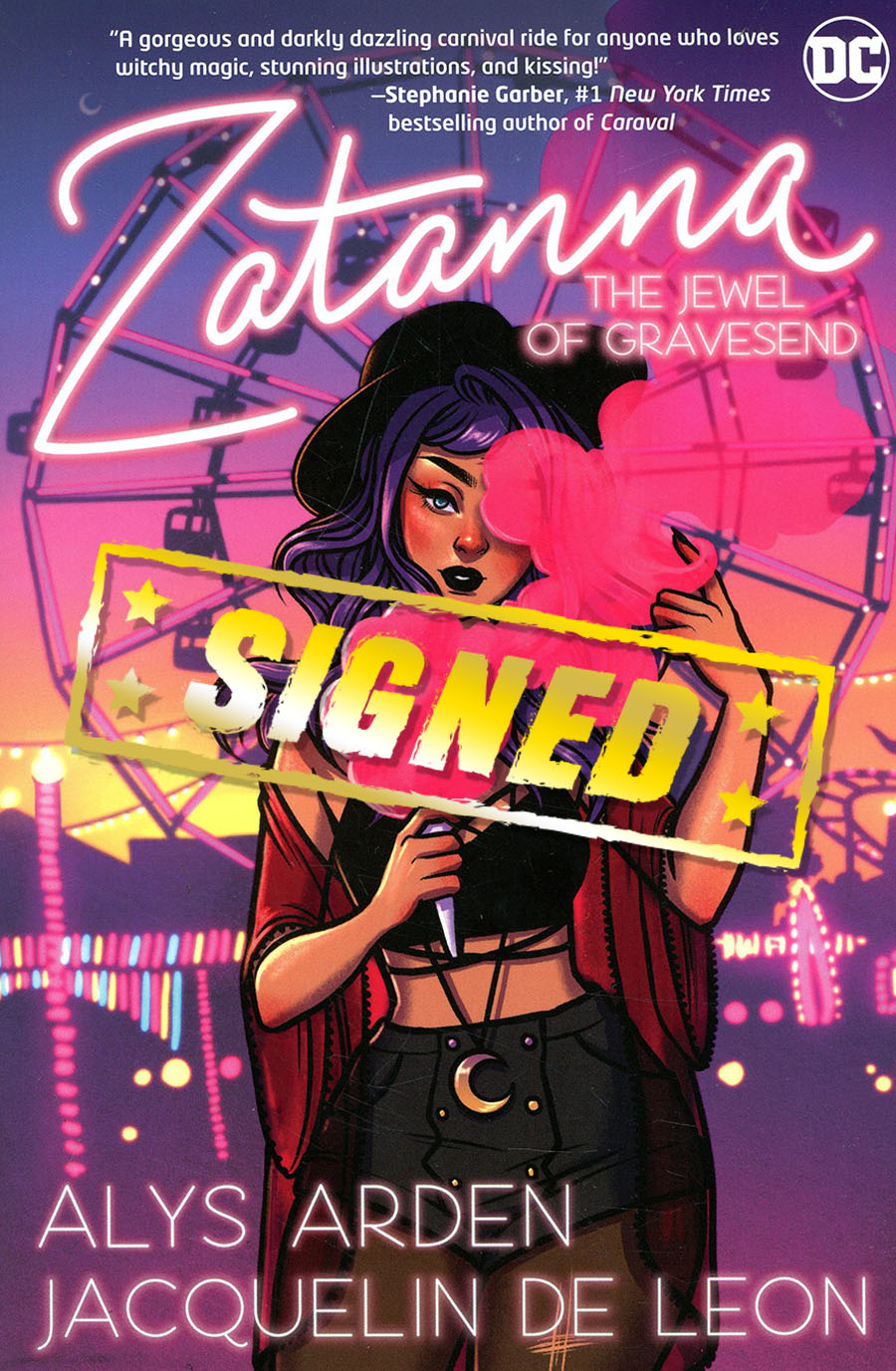 Zatanna The Jewel Of Gravesend TP Signed By Alys Arden