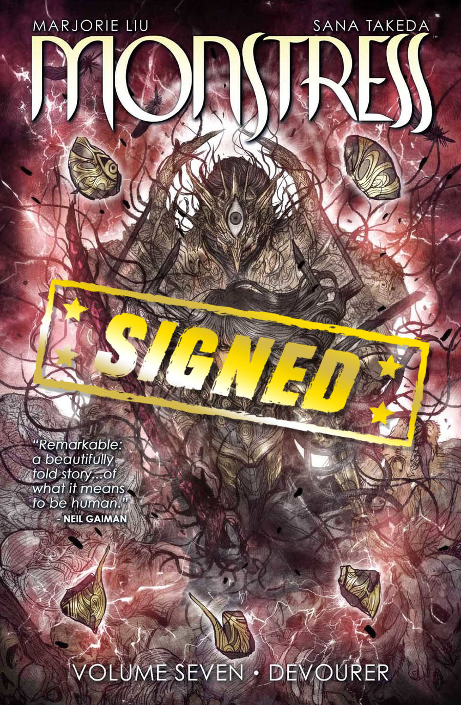 Monstress Vol 7 Devourer TP Signed By Marjorie Liu