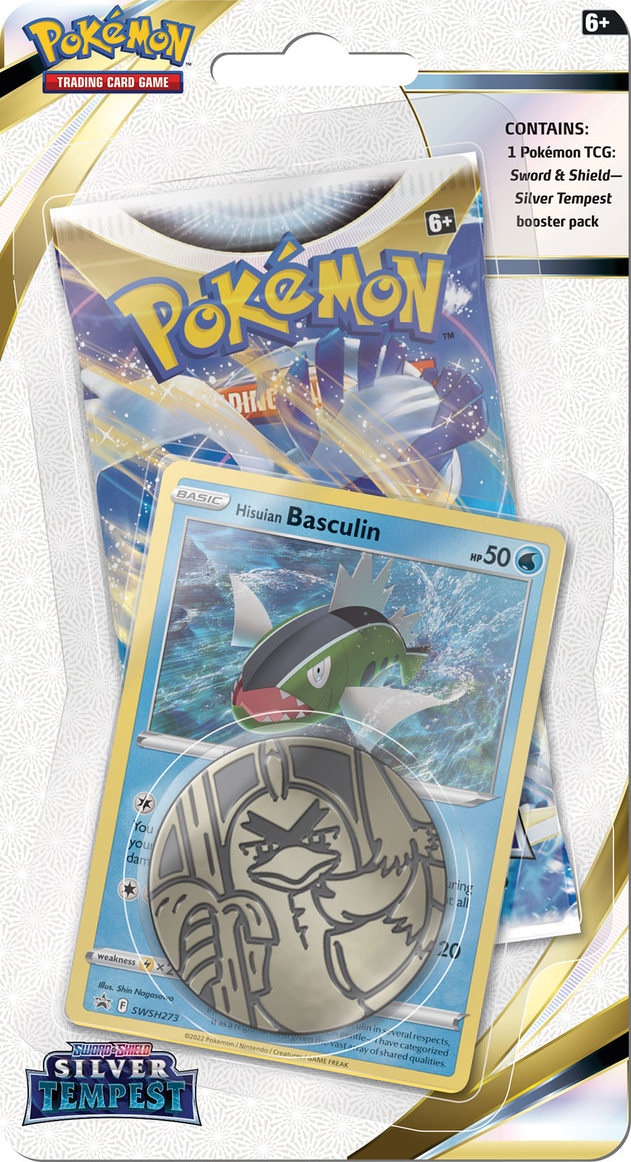 Pokemon Sword & Shield Silver Tempest Checklane Blister Pack