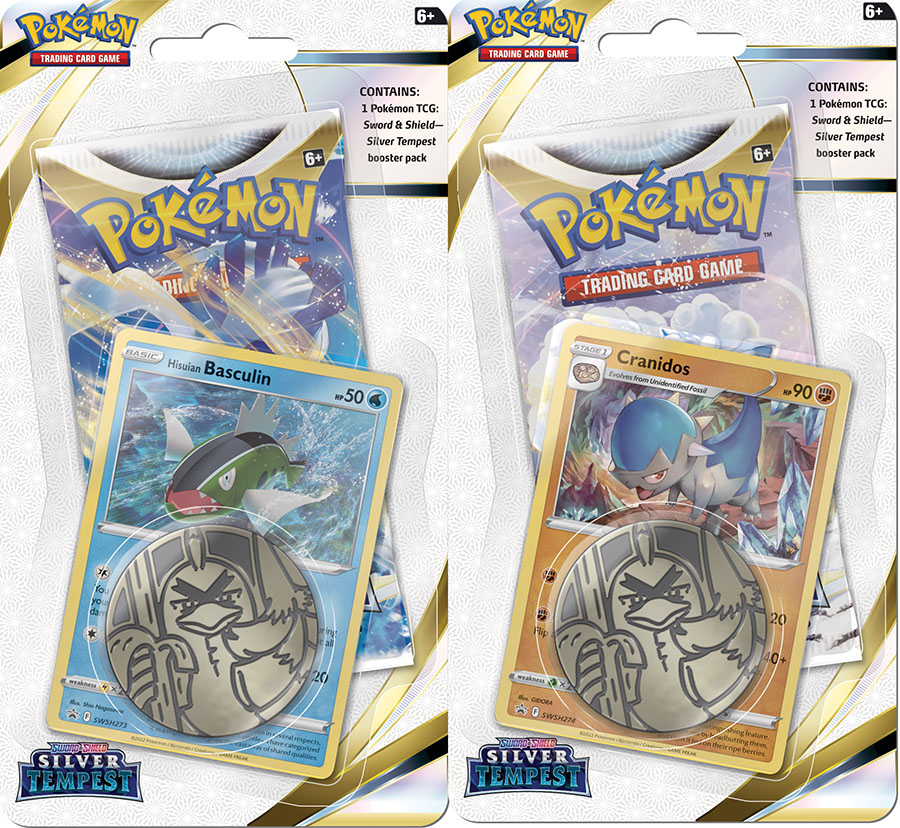Pokemon Sword & Shield Silver Tempest Checklane Blister Pack Case