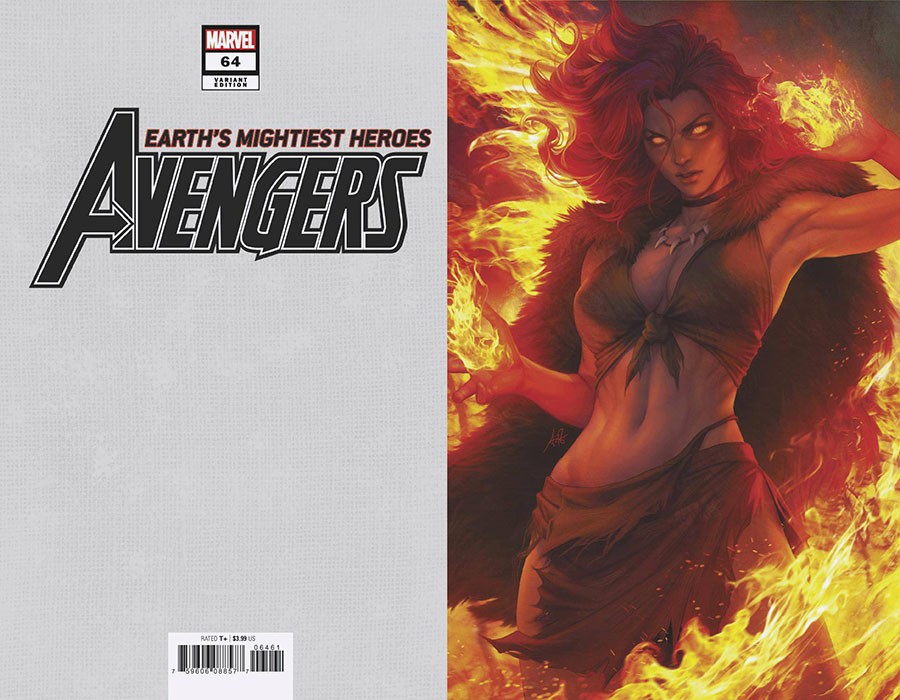 Avengers Vol 7 #64 Cover F Incentive Stanley Artgerm Lau Virgin Cover (Avengers Assemble Part 4)