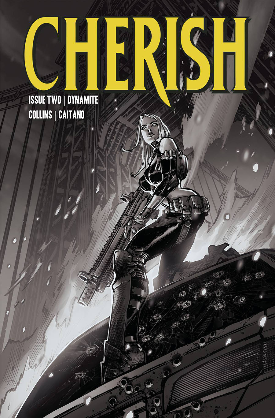 Cherish #2 Cover K Incentive Eric Canete Black & White Cover