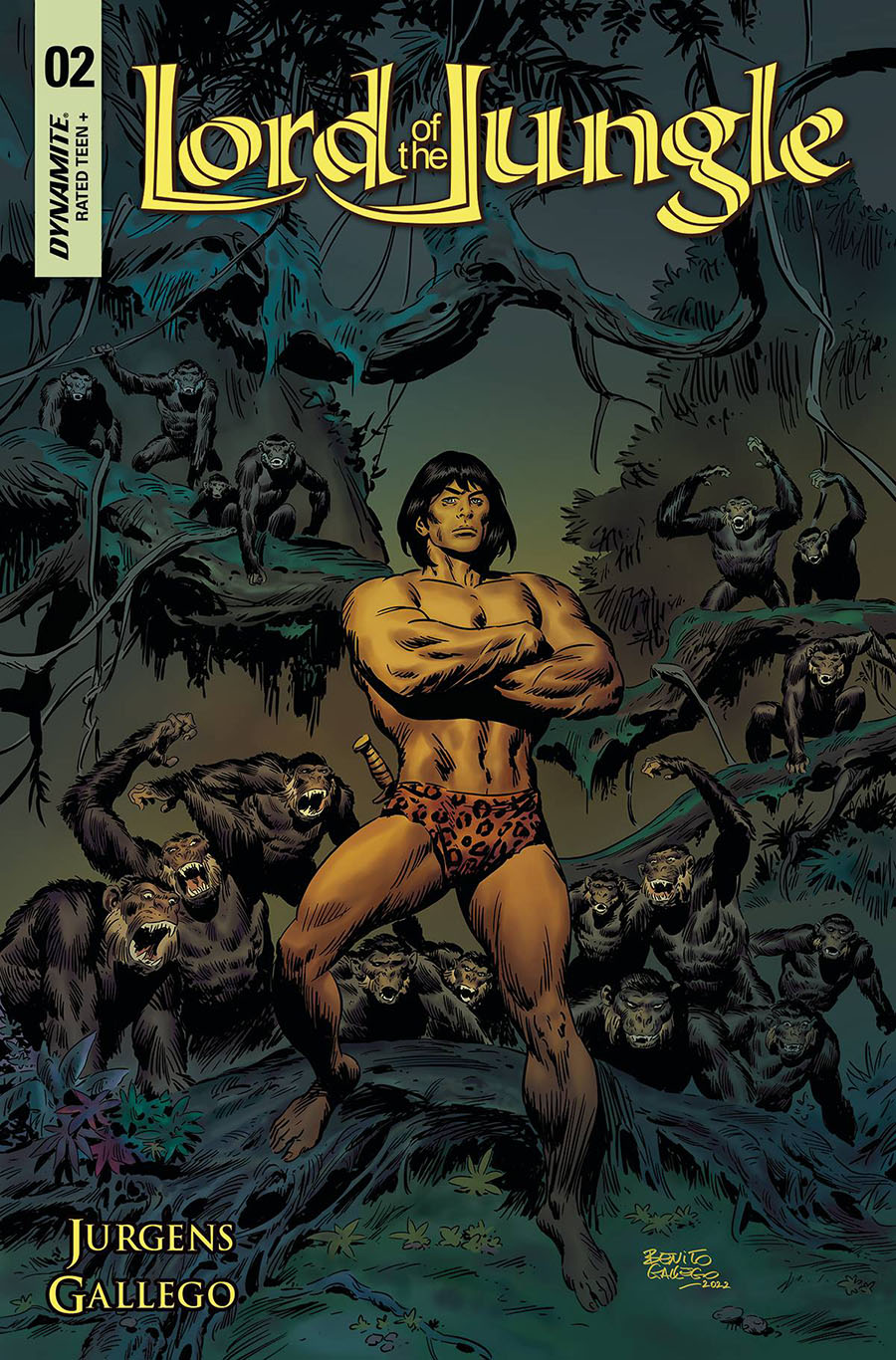 Lord Of The Jungle Vol 2 #2 Cover L Variant Benito Gallego Cover