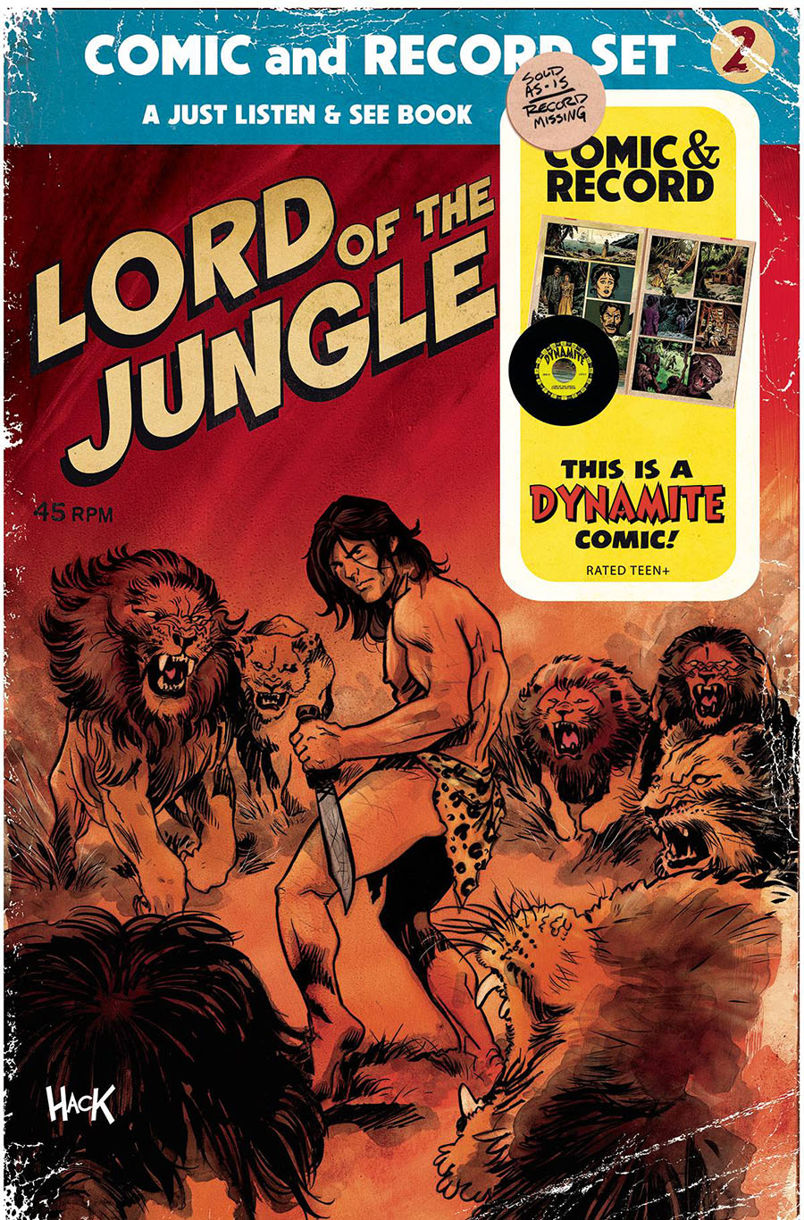 Lord Of The Jungle Vol 2 #2 Cover M Variant Robert Hack Cover