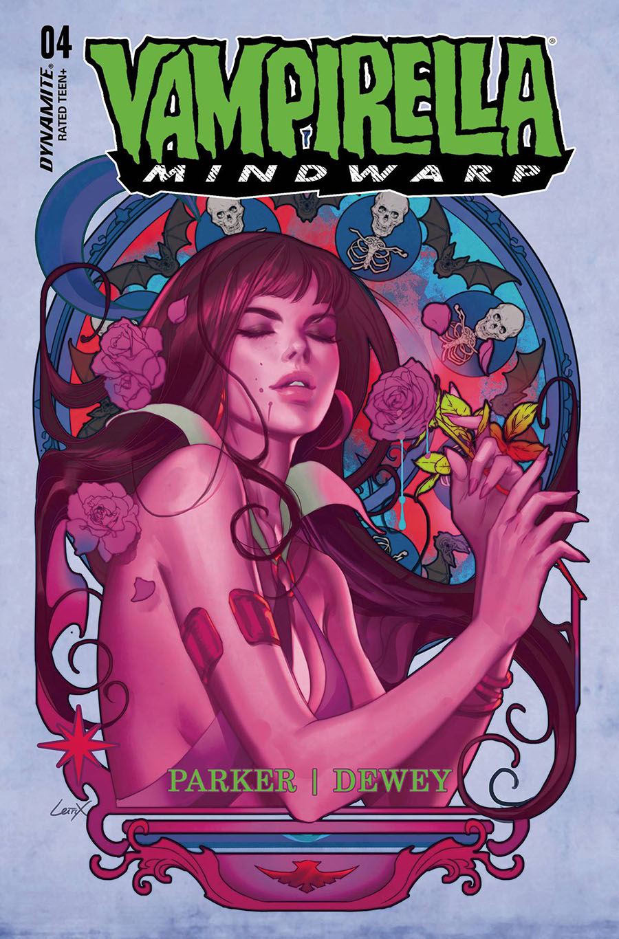 Vampirella Mindwarp #4 Cover L Variant Lesley Leirix Li Ultraviolet Cover