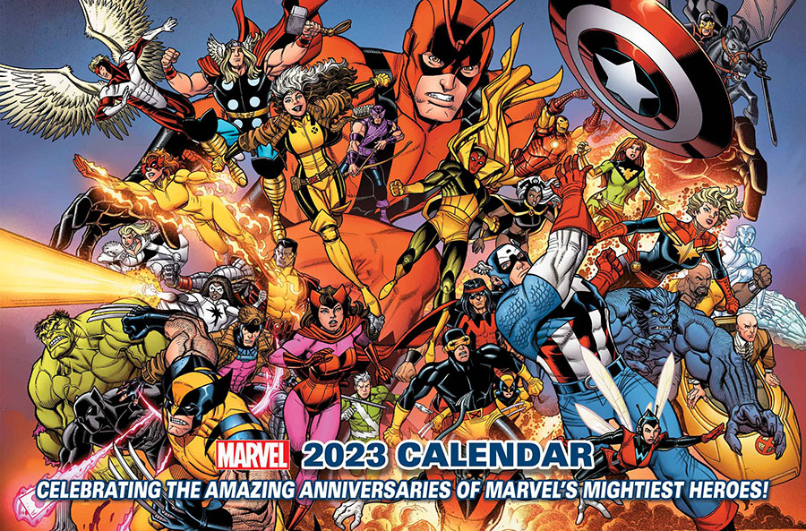 Marvel 2023 Calendar - Limit 1 Per Customer