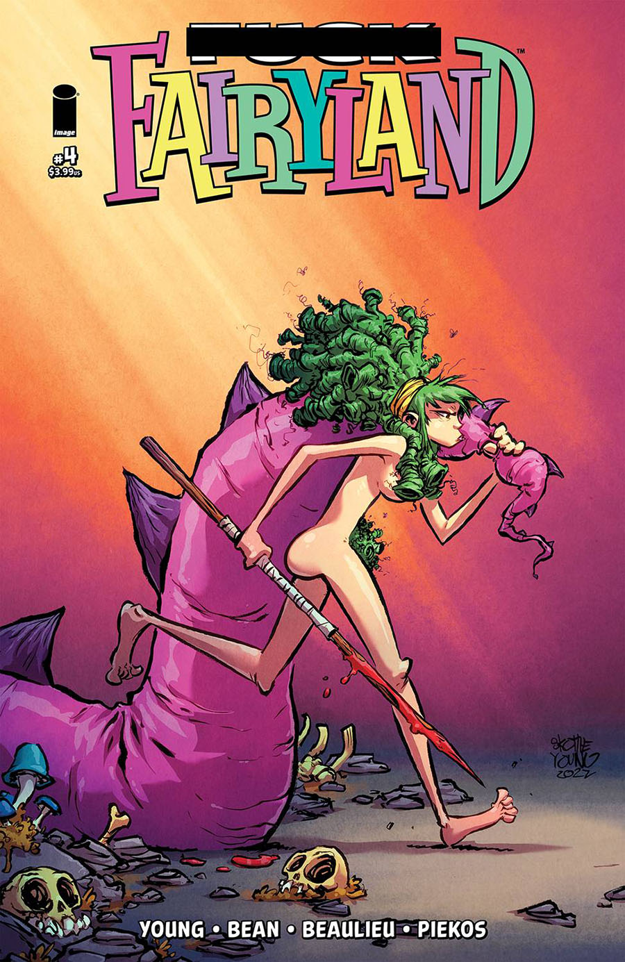 I Hate Fairyland Vol 2 #4 Cover B Variant Skottie Young Cover