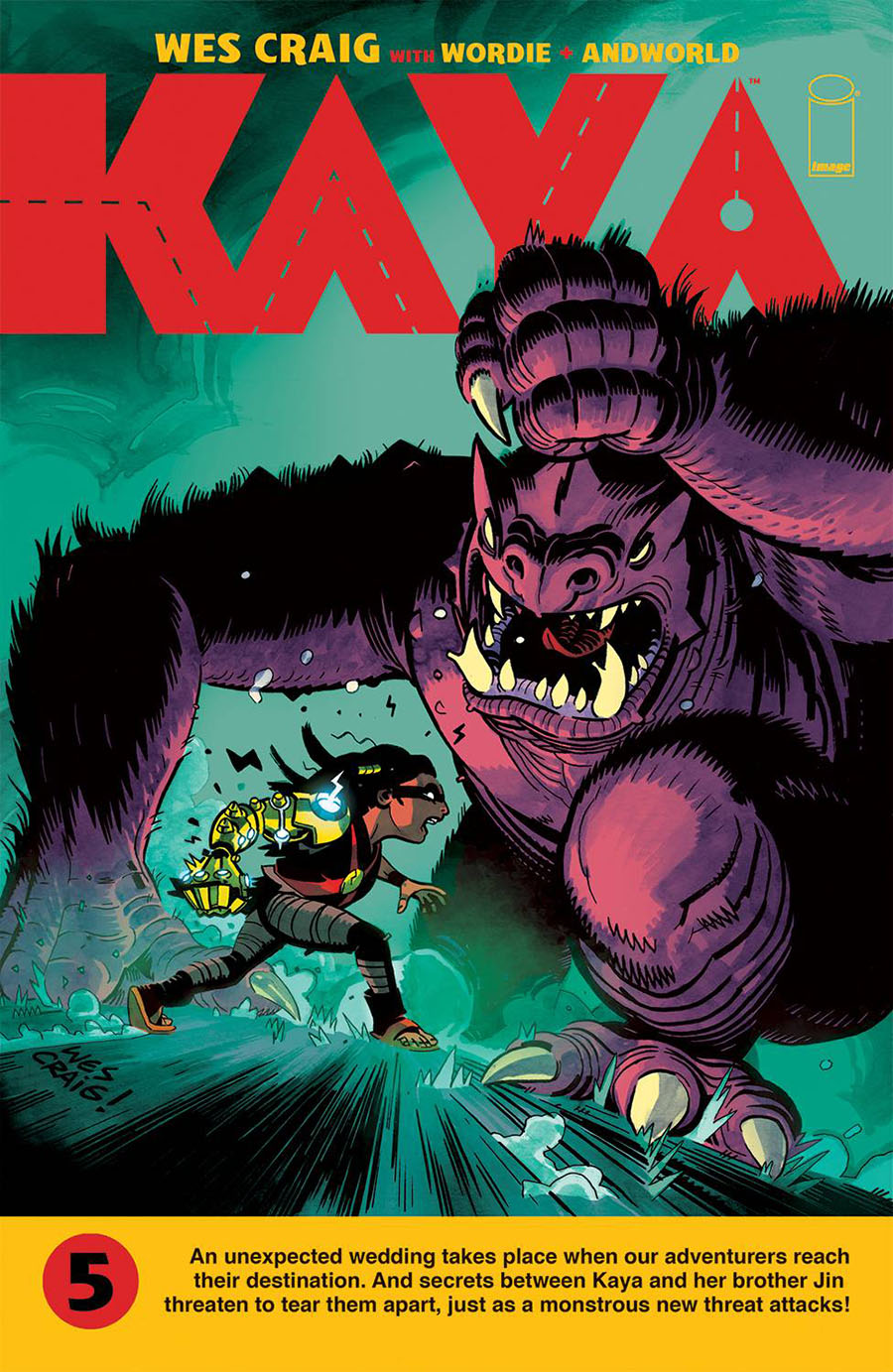 Kaya #5 Cover A Regular Wes Craig Cover