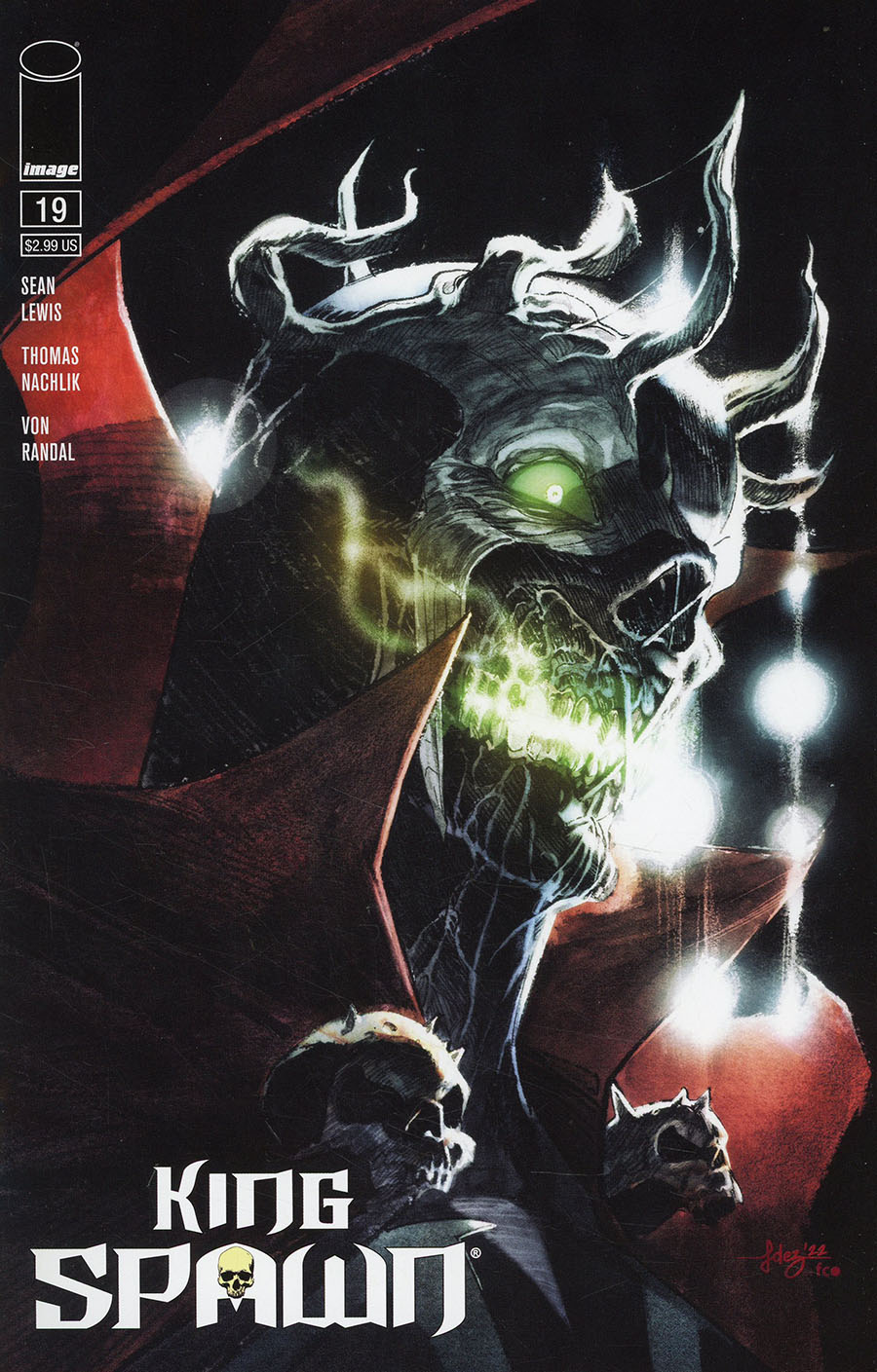 King Spawn #19 Cover B Variant Javi Fernandez Cover