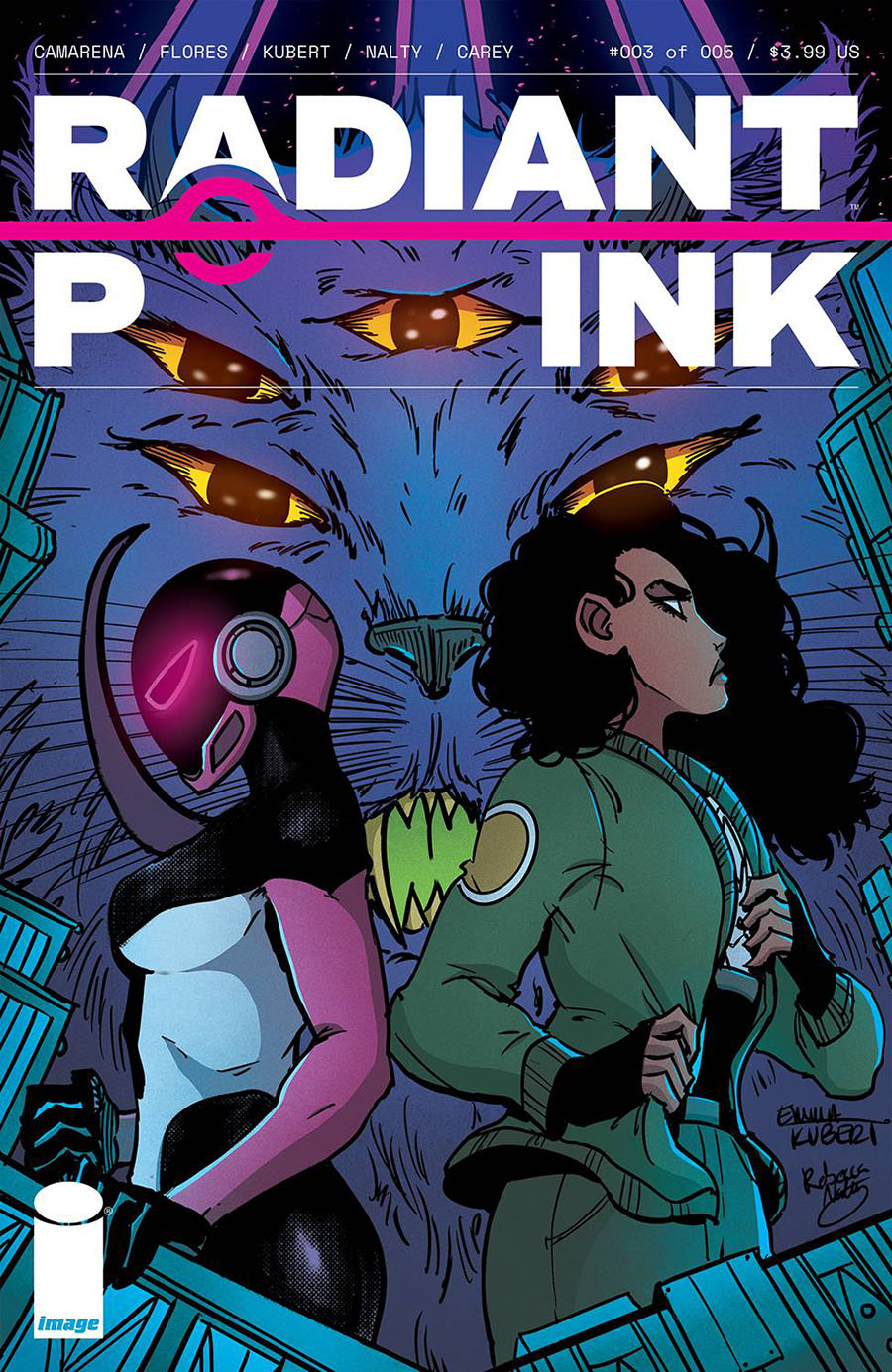 Radiant Pink #3 Cover A Regular Emma Kubert Cover