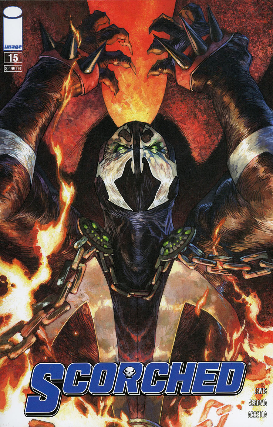 Scorched #15 Cover A Regular Simone Bianchi Cover