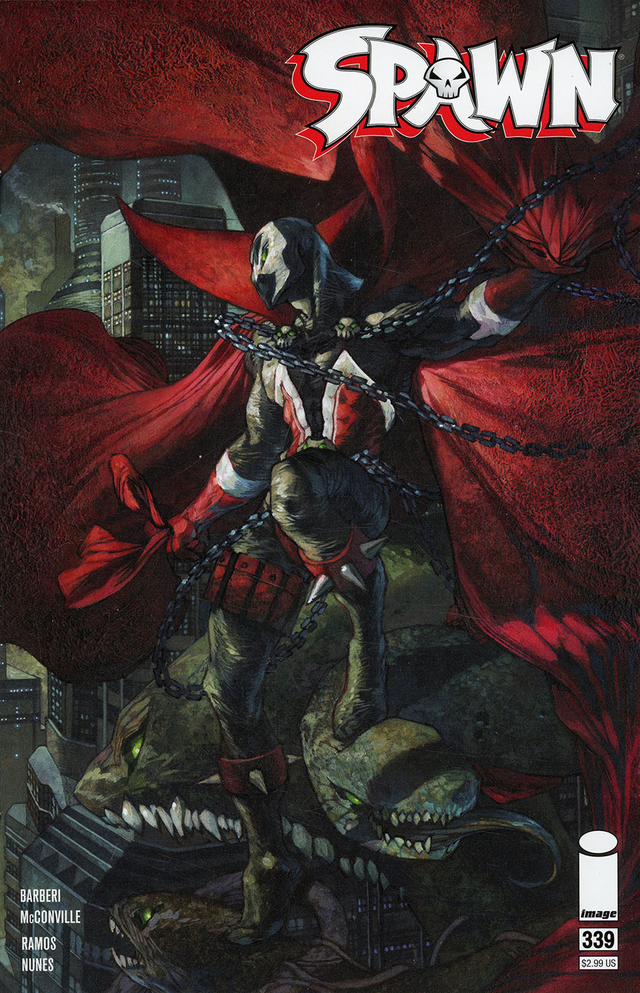 Spawn #339 Cover A Regular Simone Bianchi Cover