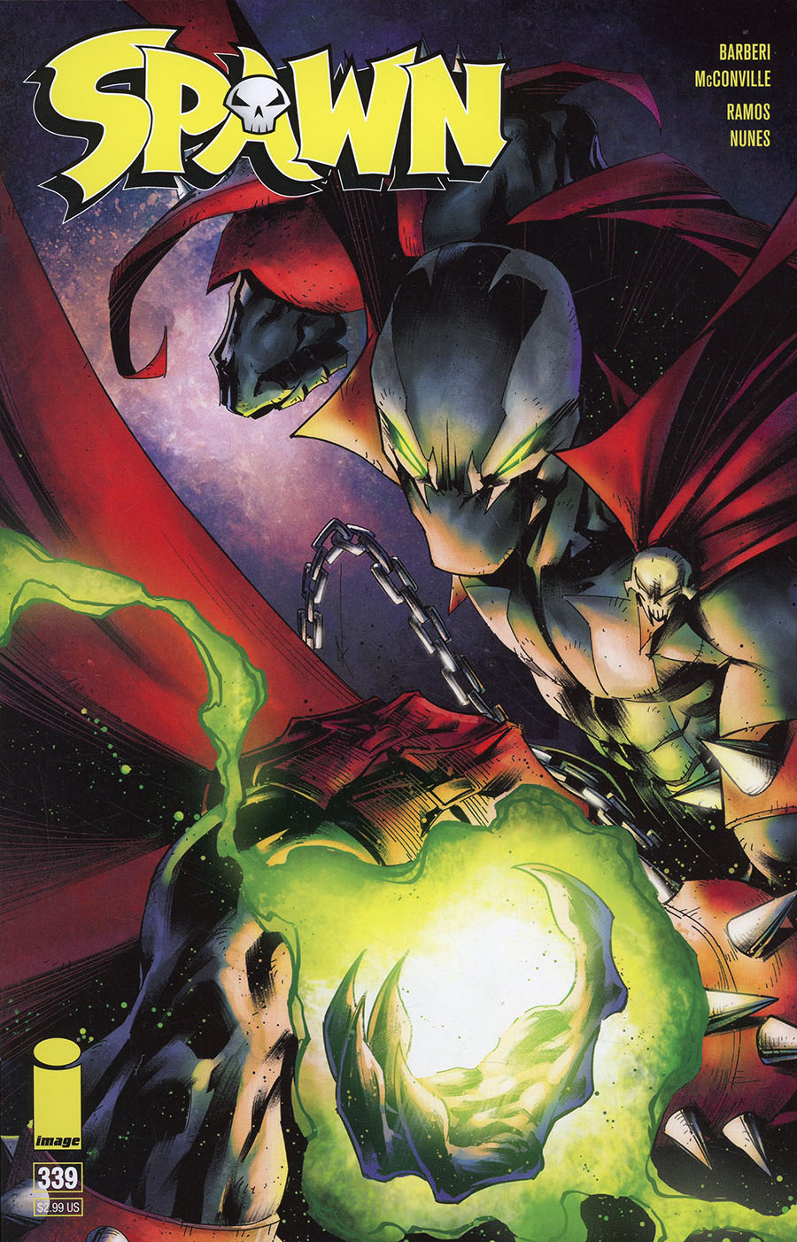 Spawn #339 Cover B Variant Kevin Keane Cover