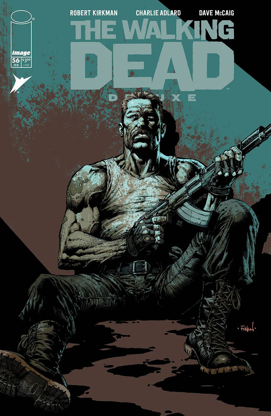 Walking Dead Deluxe #56 Cover A Regular David Finch & Dave McCaig Cover