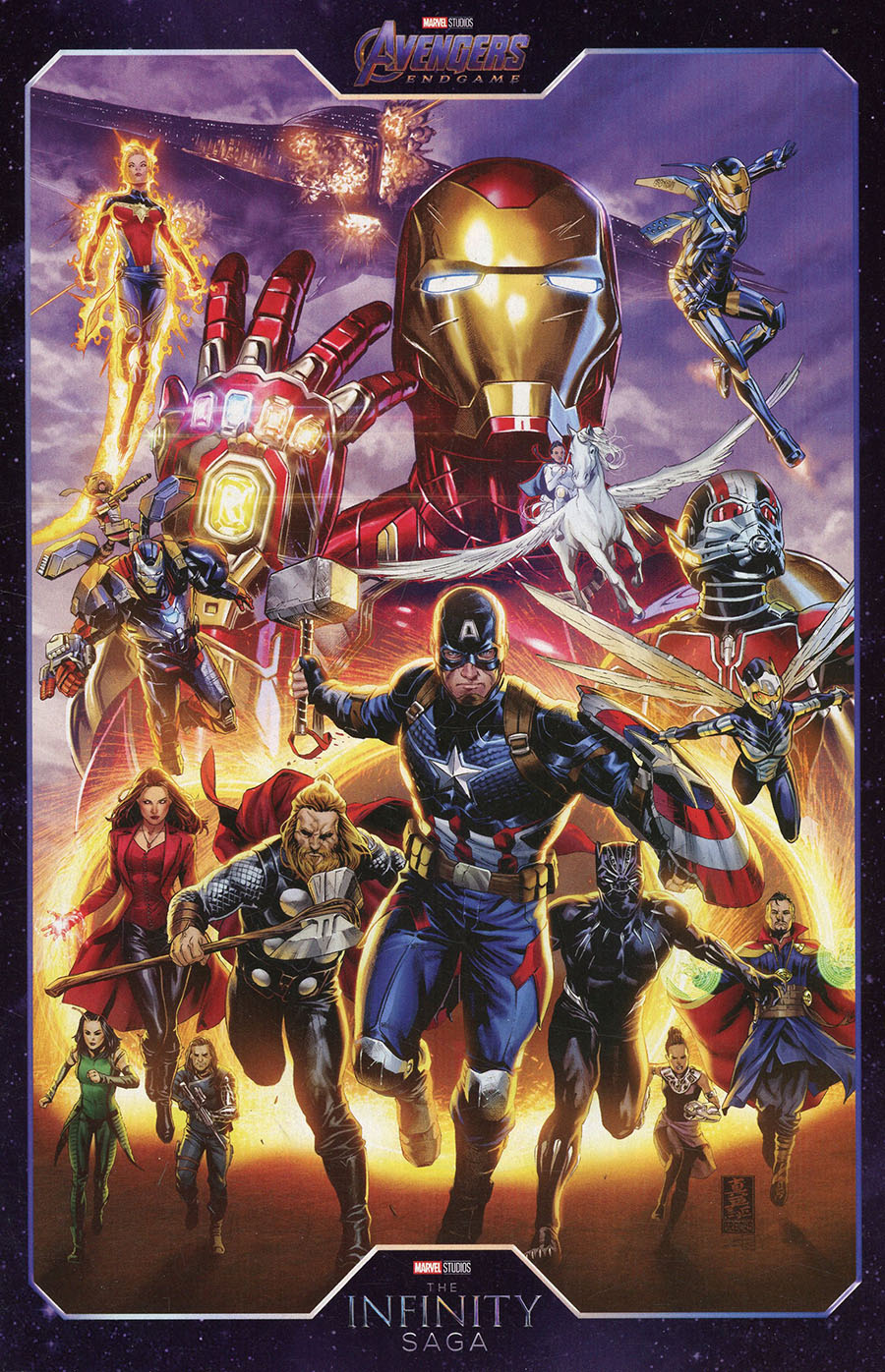 Avengers Forever Vol 2 #14 Cover D Variant Mark Brooks Infinity Saga Phase 3 Cover (Avengers Assemble Part 7)