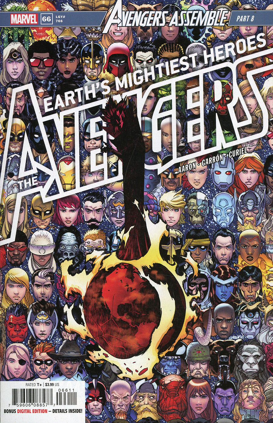 Avengers Vol 7 #66 Cover A Regular Javier Garron Cover (Avengers Assemble Part 8)