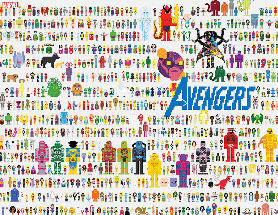 Avengers Vol 7 #66 Cover C Variant Daniel Hainsworth Connecting Wraparound Cover (Avengers Assemble Part 8)