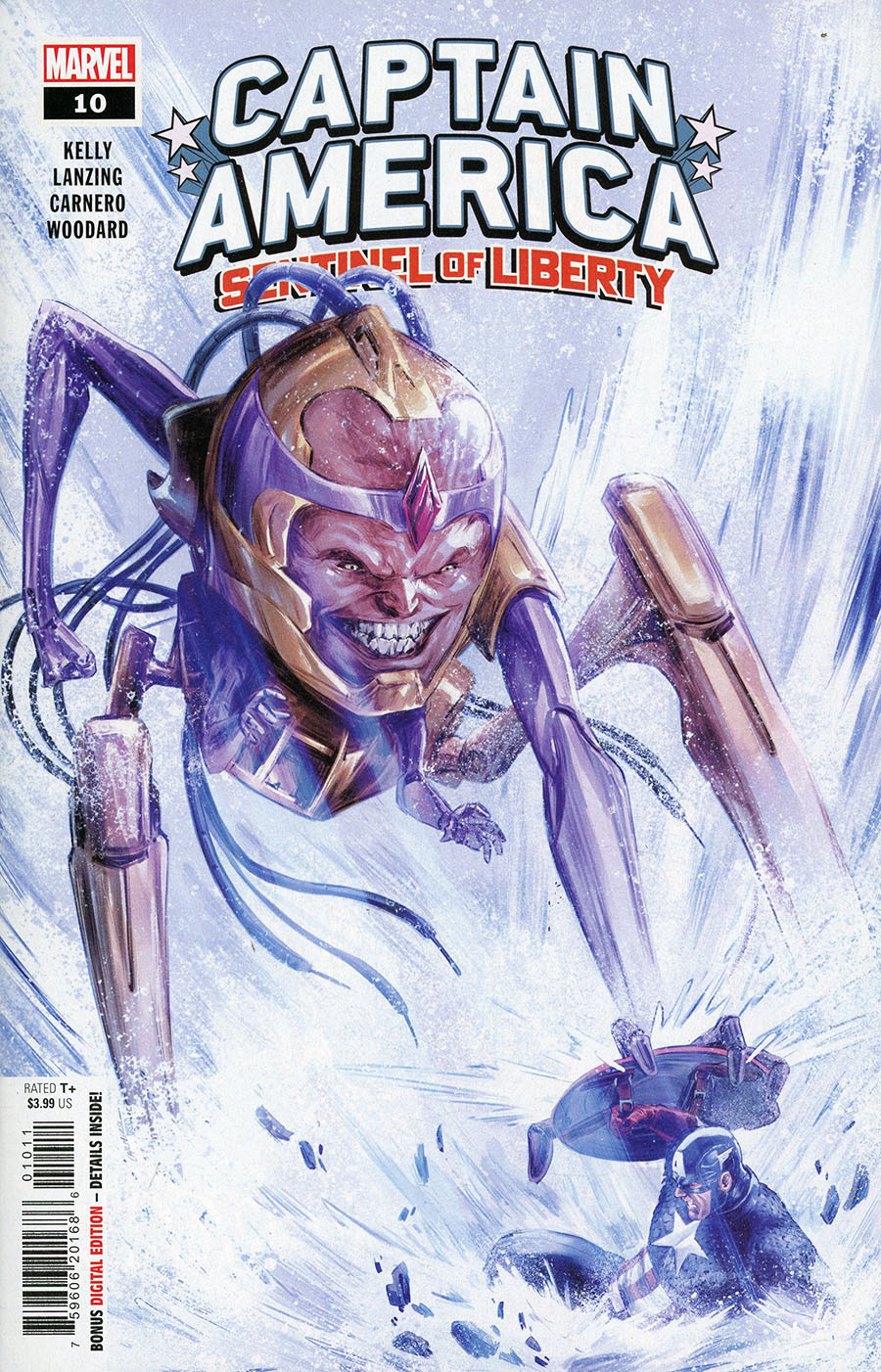 Captain America Sentinel Of Liberty Vol 2 #10 Cover A Regular Carmen Carnero Cover