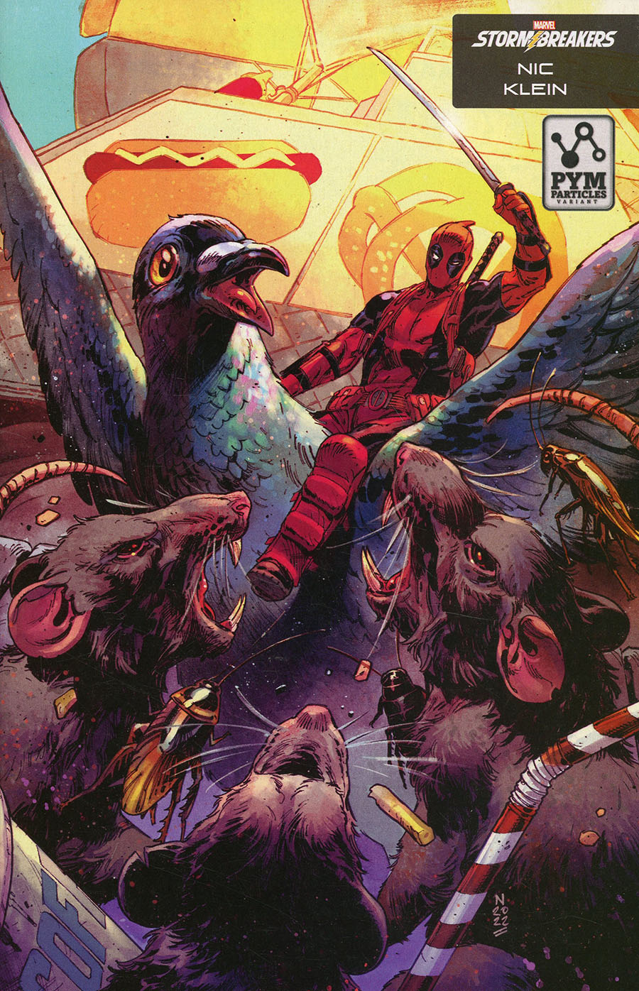 Deadpool Vol 8 #4 Cover D Variant Nic Klein Stormbreakers Cover