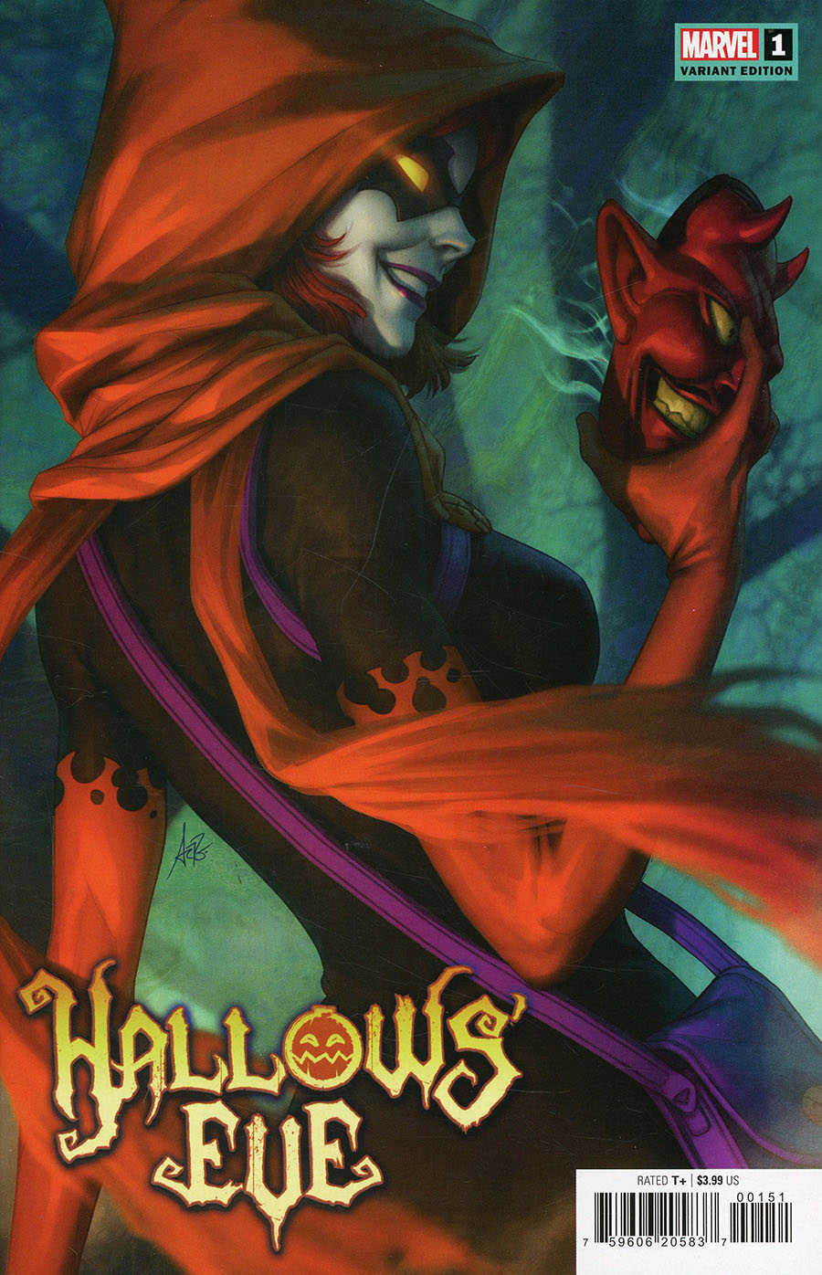 Hallows Eve #1 Cover C Variant Stanley Artgerm Lau Cover
