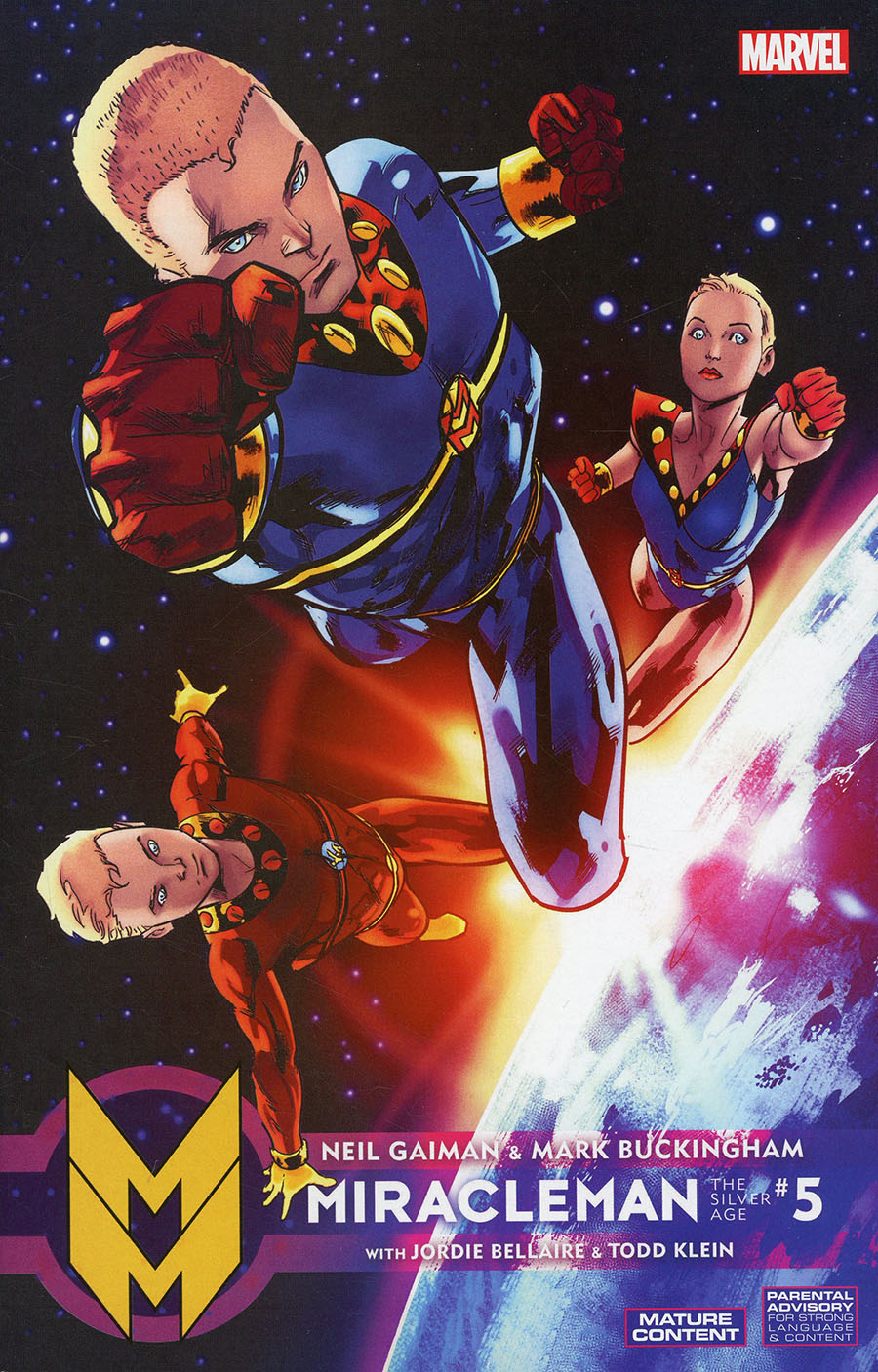 Miracleman By Gaiman & Buckingham The Silver Age #5 Cover C Variant Jan Bazaldua Cover