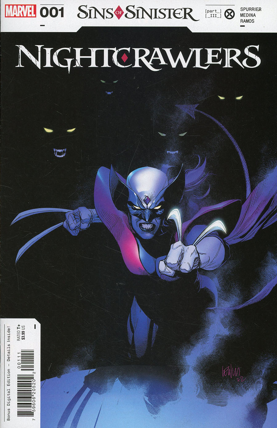Nightcrawlers #1 Cover A Regular Leinil Francis Yu Cover (Sins Of Sinister Tie-In)