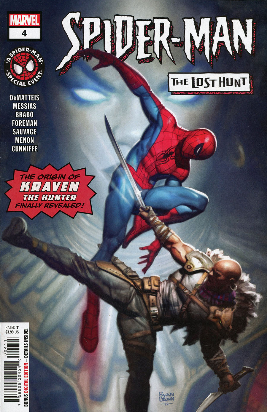 Spider-Man Lost Hunt #4 Cover A Regular Ryan Brown Cover