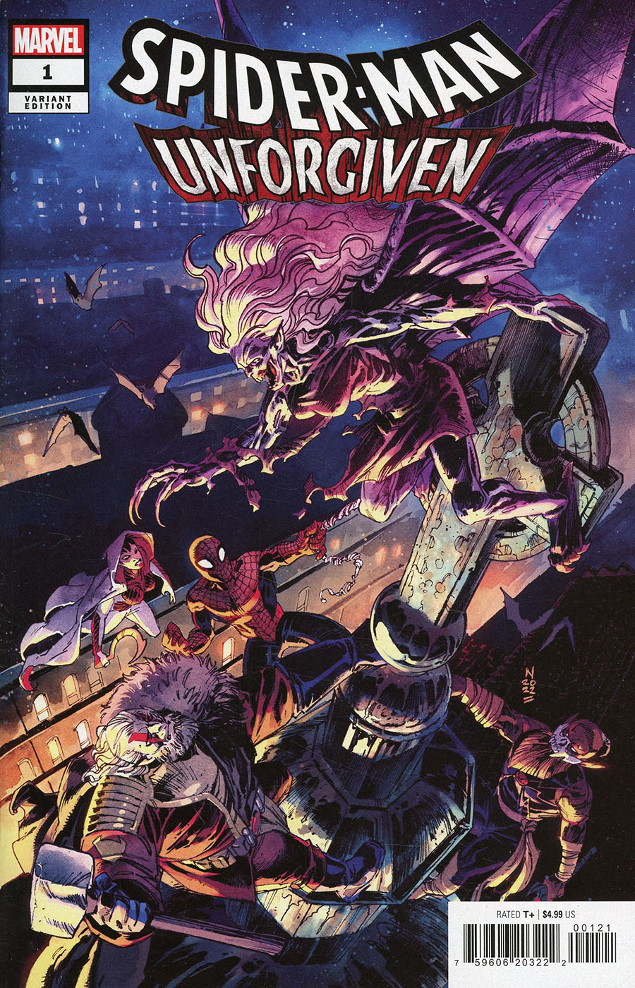 Spider-Man Unforgiven #1 (One Shot) Cover B Variant Nic Klein Cover