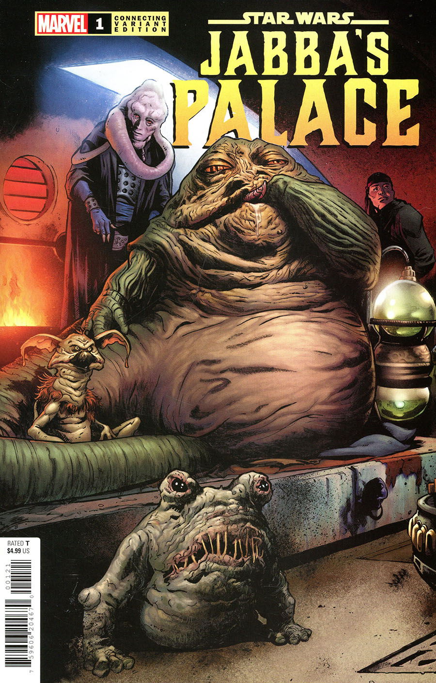 Star Wars Return Of The Jedi Jabbas Palace #1 (One Shot) Cover B Variant Lee Garbett Connecting Cover