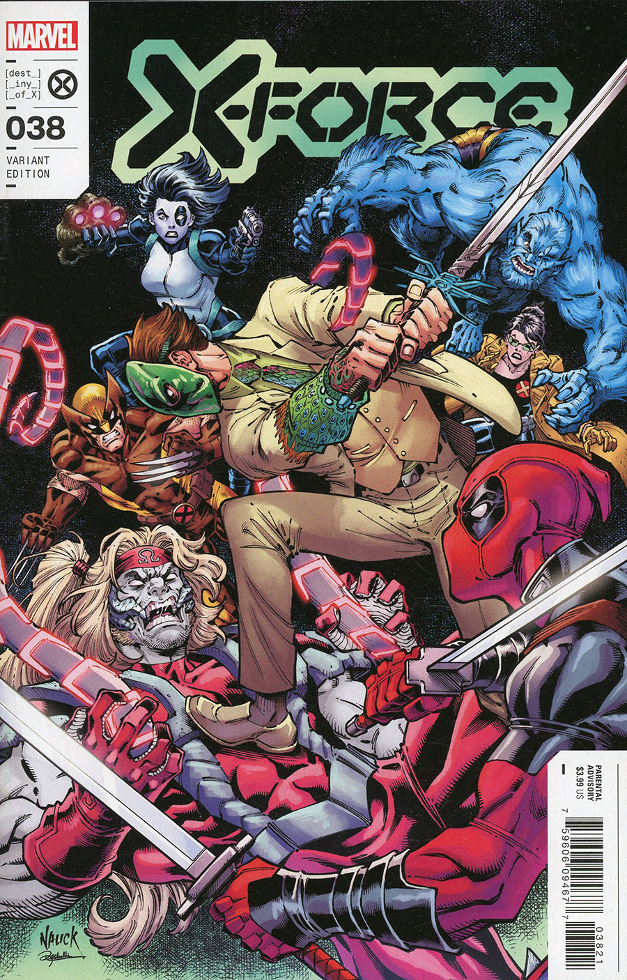 X-Force Vol 6 #38 Cover B Variant Todd Nauck Cover