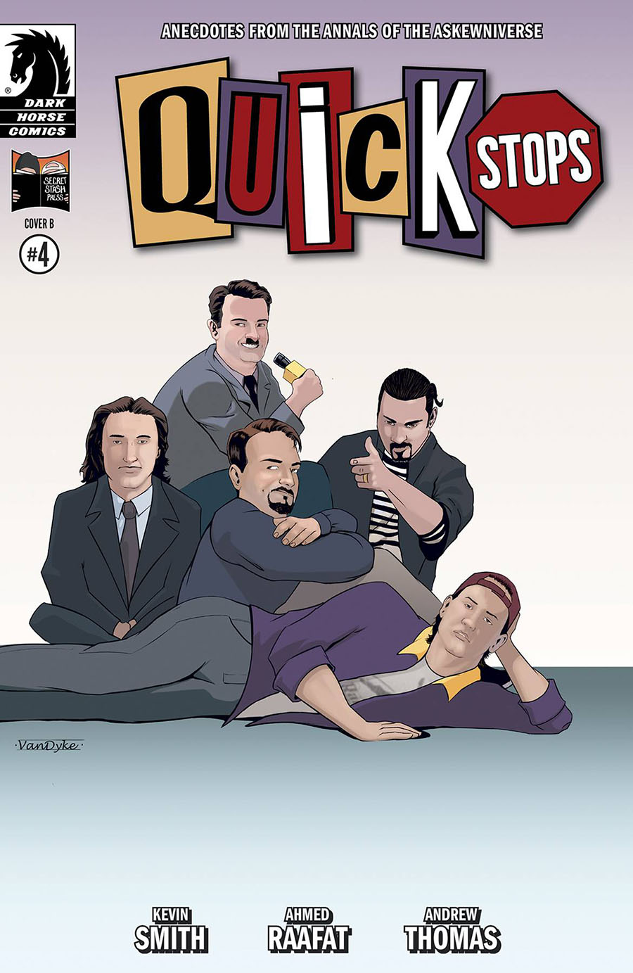 Quick Stops #4 Cover B Variant David Van Dyke Cover