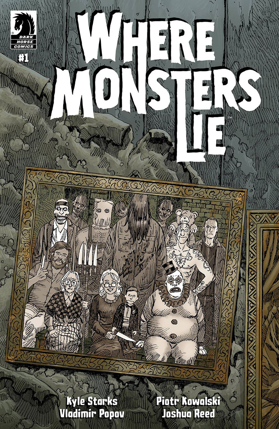 Where Monsters Lie #1 Cover A Regular Piotr Kowalski Cover