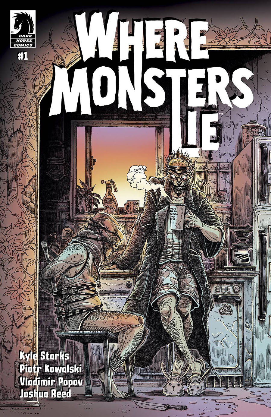 Where Monsters Lie #1 Cover B Variant James Stokoe Cover