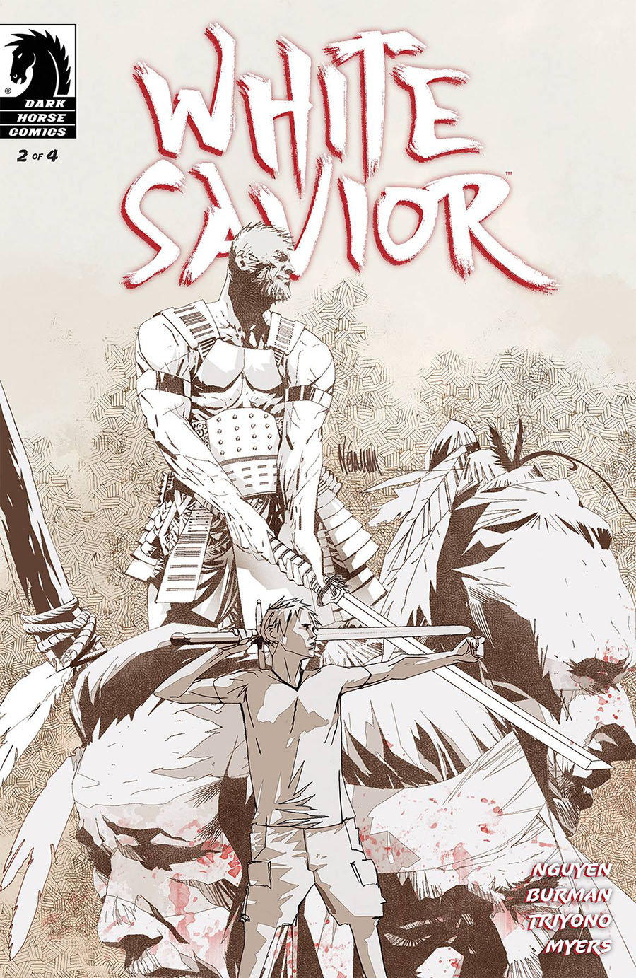 White Savior #2 Cover B Variant Eric Nguyen Cover