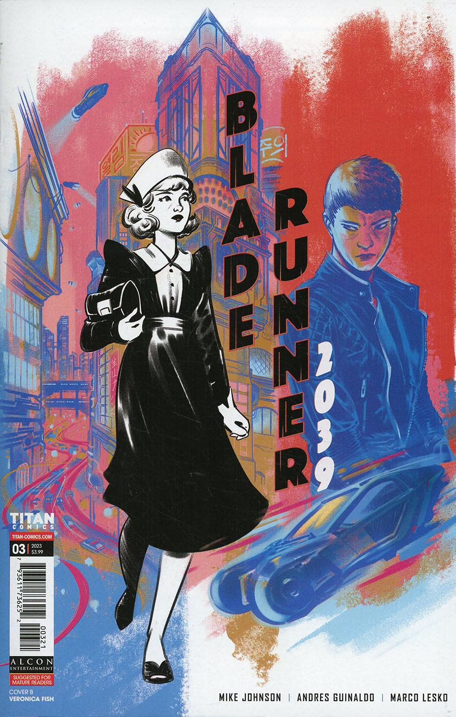 Blade Runner 2039 #3 Cover B Variant Veronica Fish Cover