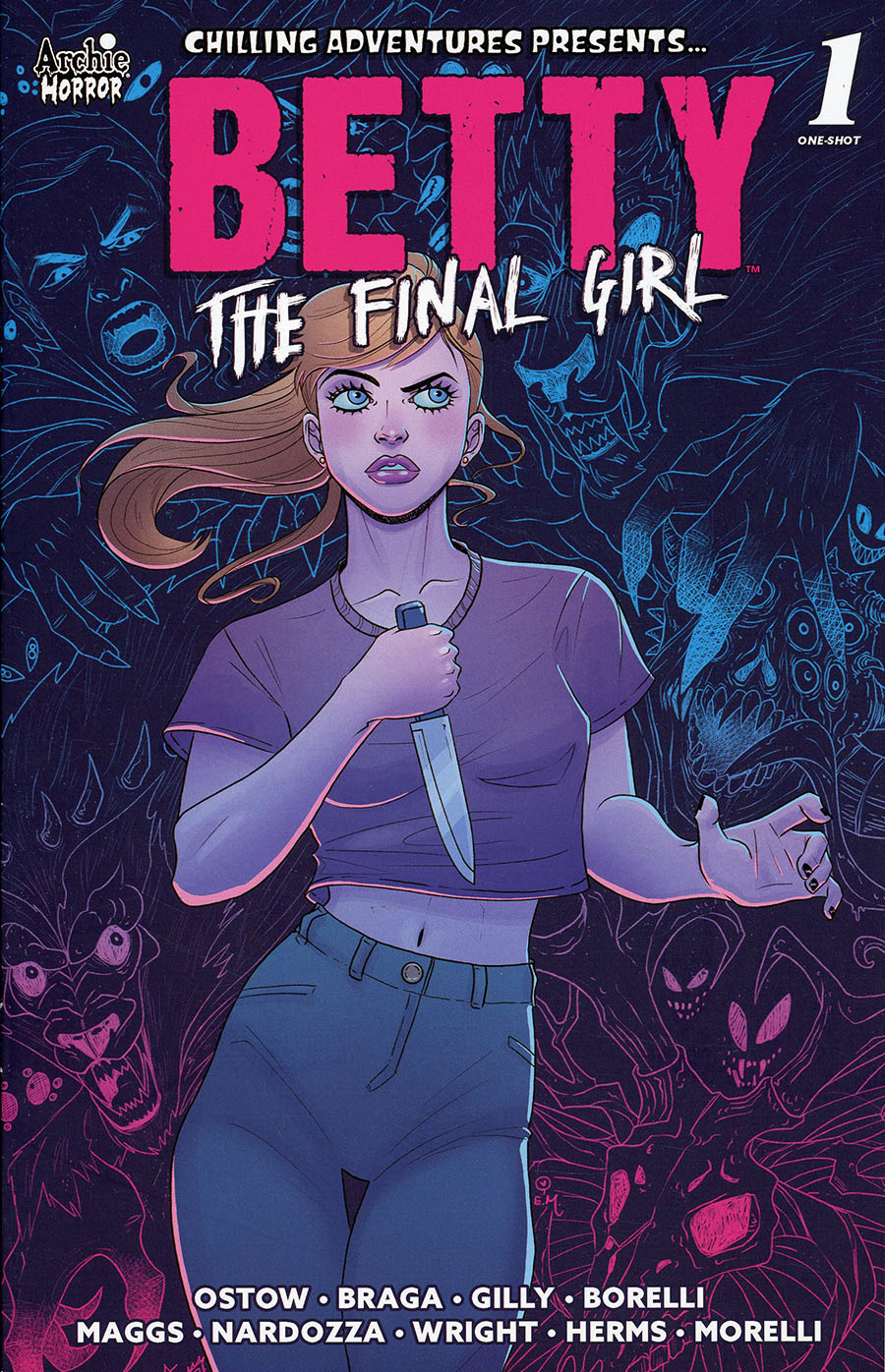 Chilling Adventures Presents Betty The Final Girl #1 (One Shot) Cover B Variant Megan Hutchison Cover