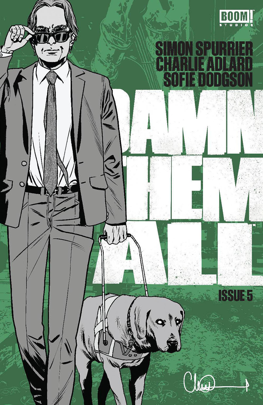 Damn Them All #5 Cover A Regular Charlie Adlard Cover