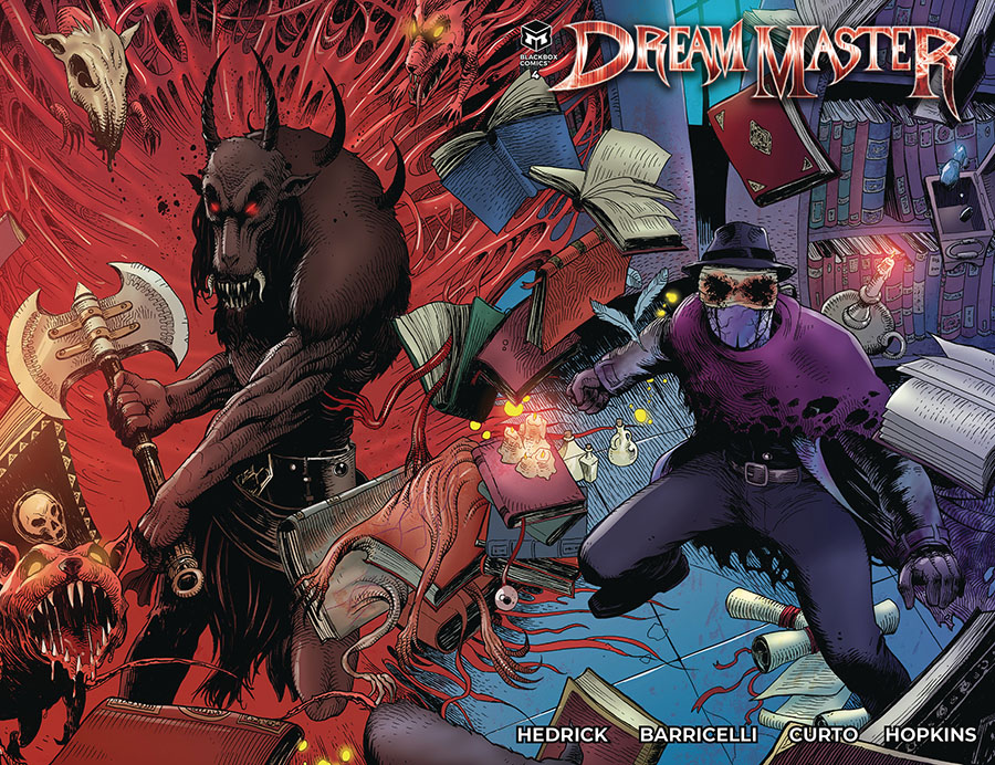 Dream Master #4 Cover A Regular Luigi Barricelli & Ruben Curto Wraparound Cover