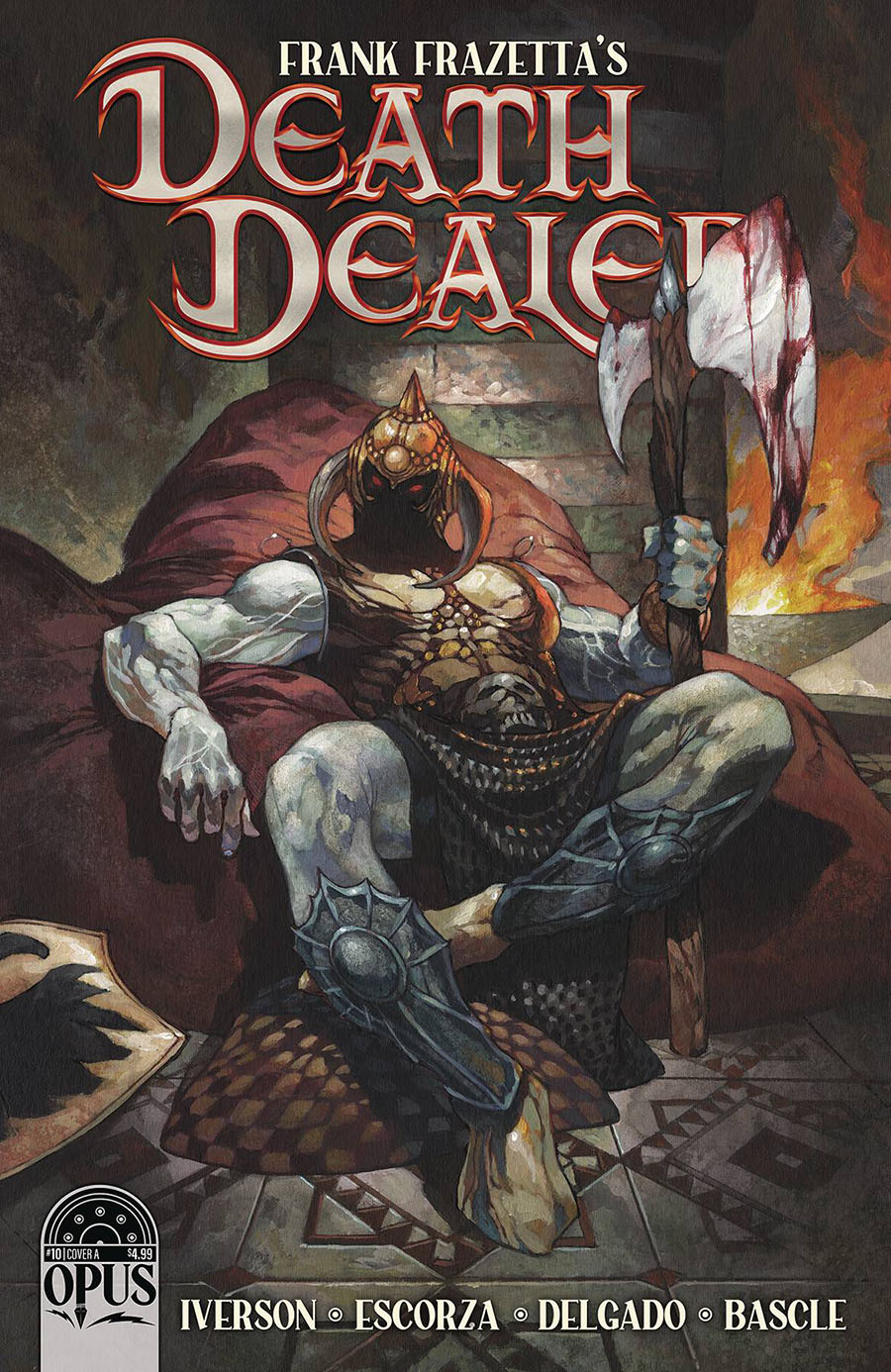 Frank Frazettas Death Dealer Vol 2 #10 Cover A Regular Simone Bianchi Cover