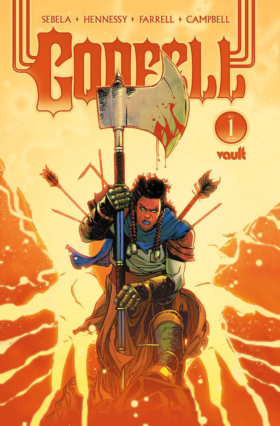 Godfell #1 Cover B Variant Nathan Gooden Cover