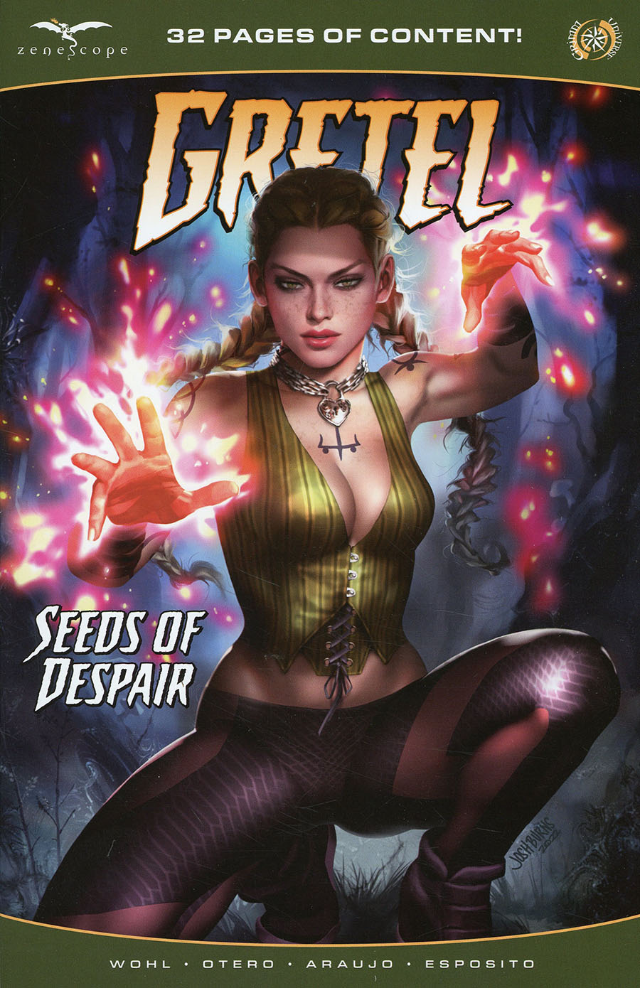 Grimm Fairy Tales Presents Gretel Seeds Of Despair #1 (One Shot) Cover C Josh Burns