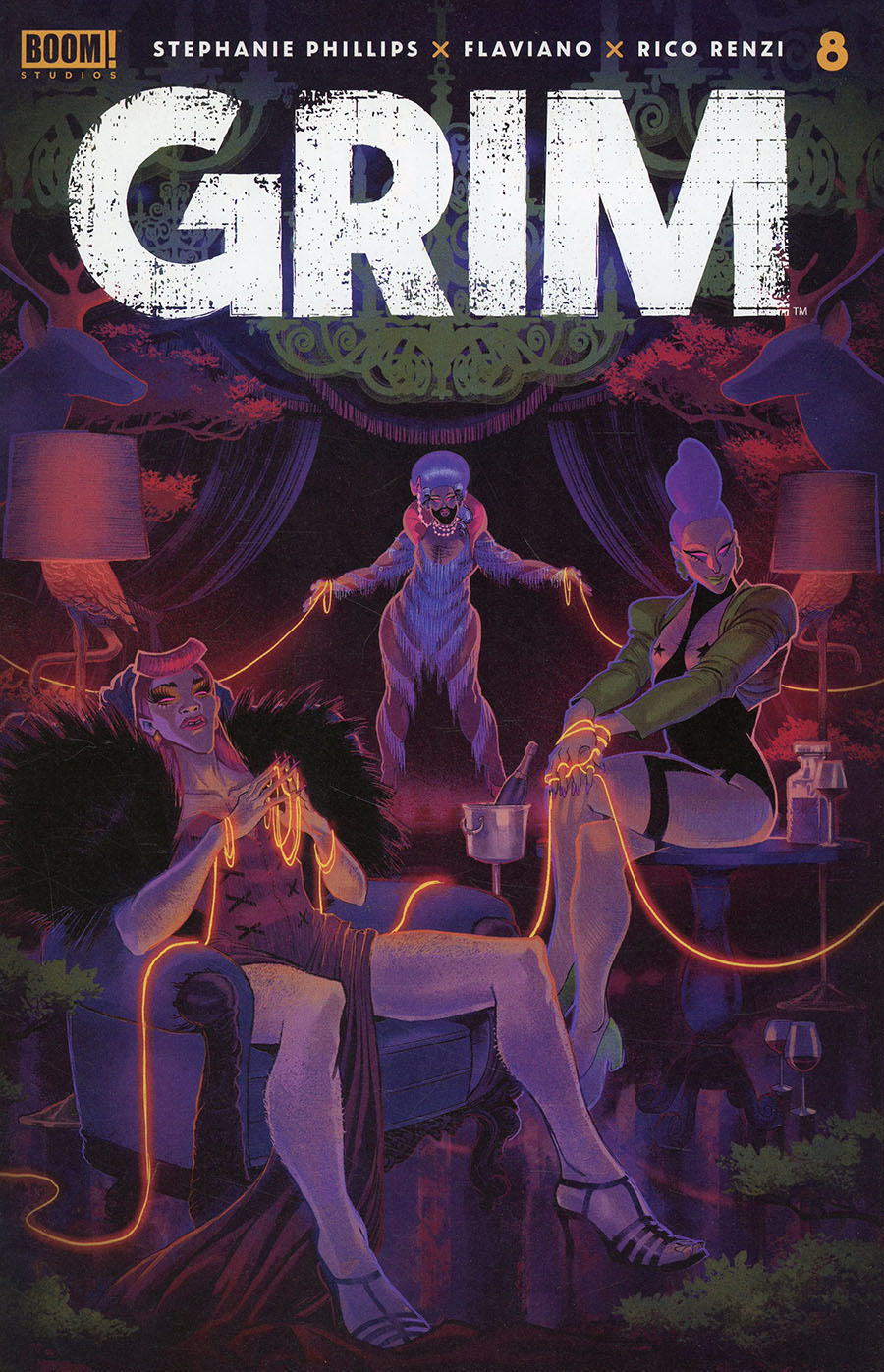 Grim #8 Cover A Regular Flaviano Cover